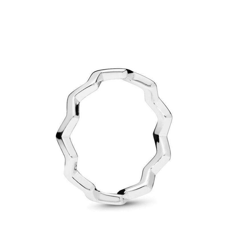 Pandora Timeless Zigzag Stackable Ring Silver Egypt GP7631045